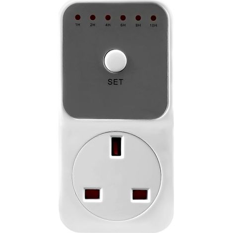 Minuteur à compte à rebours Smart Control TM04, prise de courant avec arrêt automatique (prise britannique). (1/4)