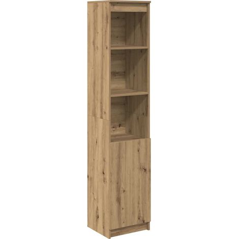 Maison Exclusive - Aparador Artisan Roble 37,5x35x180 cm Madera d