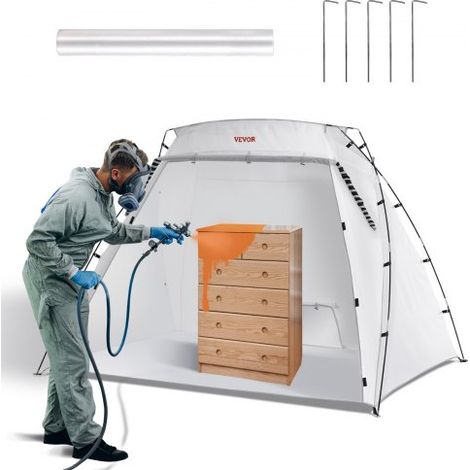 Abri de Peinture Portable 228x158x158 cm Tente de Peinture en (1/5)
