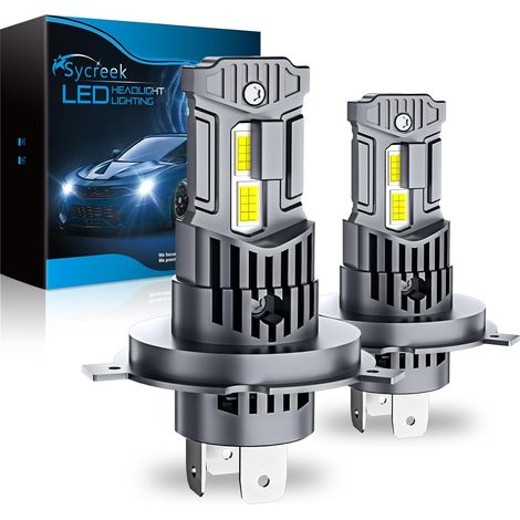 H4 LED Bulb CANBUS 35000LM 6500K Error Free (1/5)