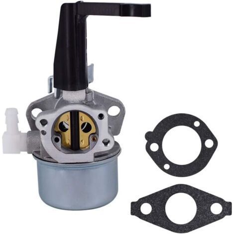 696065 697422 Carburateur avec kit de joint de montage pour moteur de motoculteur Briggs & Stratton 110402 110412 215369 5 HP 5,5 HP 6 HP 6,5 HP 7 HP Troy Tiller Engine Intek Générateur Moteur Pompe (1/4)