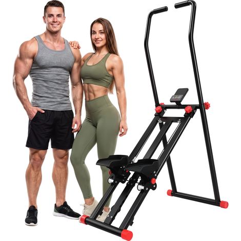 SPORTNOW Foldable Stair Stepper for Home Gym with 3 Resistances (1/5)