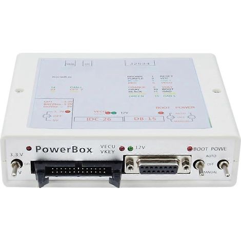 Boîtier d'alimentation pour JTAG compatible avec les calculateurs Openport J2534. Programmation et flashage du calculateur OBD. (1/5)