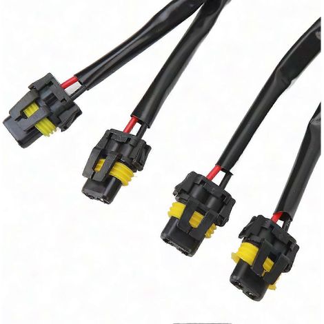 2 Pcs Adaptateur Phare 9005 9006 Mâle vers Femelle, Rallonge Faisceau 2 Voies, Câble LED pour Camion Pickup, Connecteur Répartiteur (1/5)