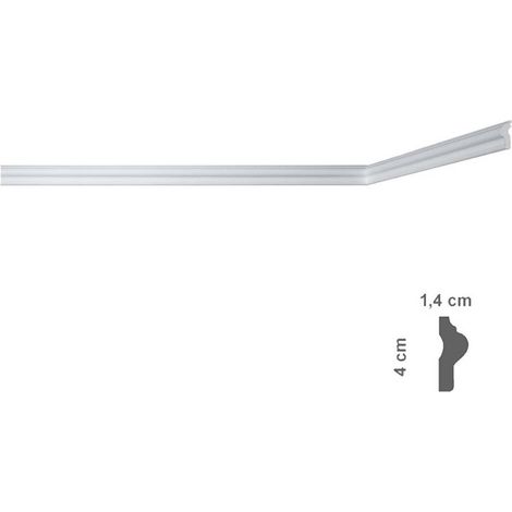 CORNICE DECORATIVA PER SOFFITTO mod. I709 - mm. 14 x 40 x 2 mt