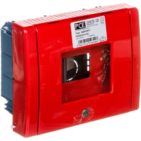 Quadro di distribuzione antincendio a incasso, vuoto, 5 moduli, IP55, 95PPPT