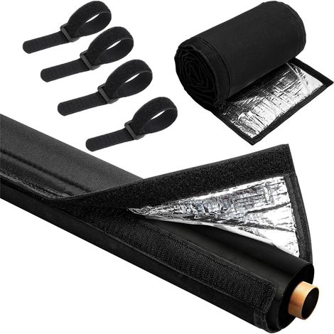 Isolation des tuyaux, protection extérieure pour conduites de climatisation divisée, pour pompes à chaleur, réfrigérateurs, outils électriques, (1/5)