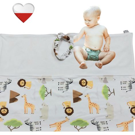 Safari Wickelauflage NappiMe Wiederverwendbare Wickelauflage (1/4)