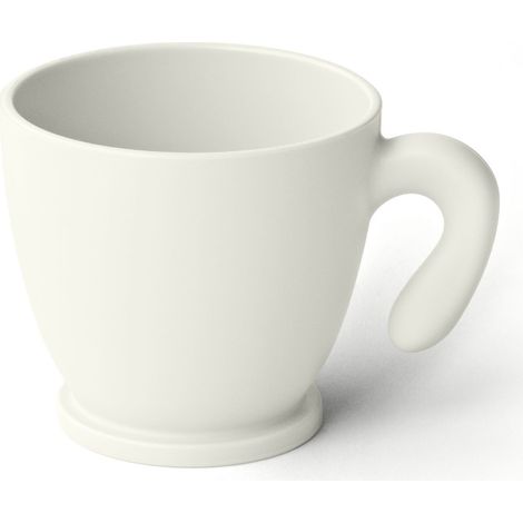 Tazzina da caffè chef line bianco latte