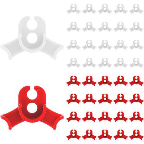 40 Stück Pflanzenbieger 90 Grad Pflanzentrainer, Lst Clips Pflanzen Clips, Low Stress Training Clips, Pflanzenclips Zum Biegen von Pflanzenstämmen und Ändern der Wuchsrichtung (1/5)
