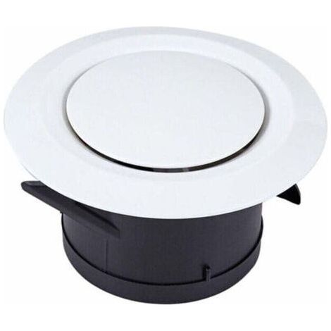 Bouche VMC Ø100 mm – Grille d'aération réglable triple griffe – Ventilation efficace pour salles de bain et cuisines – Installation facile (1/4)