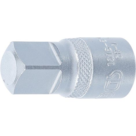 Llave para el servicio de aceite  entrada 12,5 mm (1/2")  cuadrado interior  14 mm (1/3)