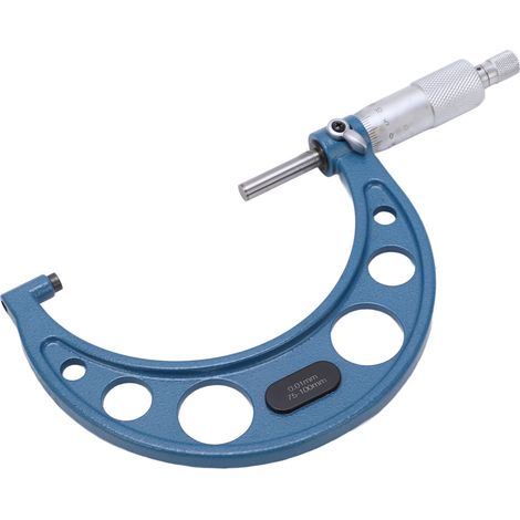 Jauge micrométrique portable en alliage stable, mesure précise de l'épaisseur, pied à coulisse 75-100/0,01 mm (1/5)