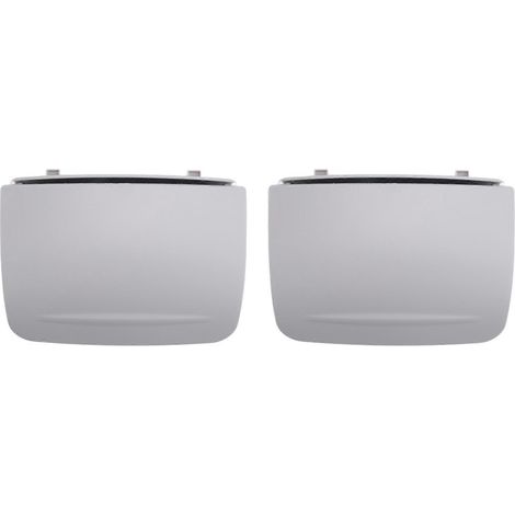 Lot de 2 boîtes à lunettes de toit pour Skoda Octavia A7 (2015-2017), référence 5E0868837, gris. (1/5)