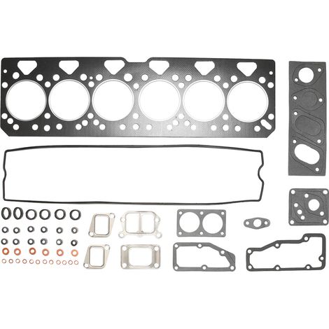 Set guarnizioni motore superiore per Landini, Massey Ferguson, JCB, Perkins codice OEM motore 02/200783, 3637097M91, 3638659M91, 3638697M91, 4224665M91, U5LT0179, U5LT1179, U5LT0051, U5LT0151