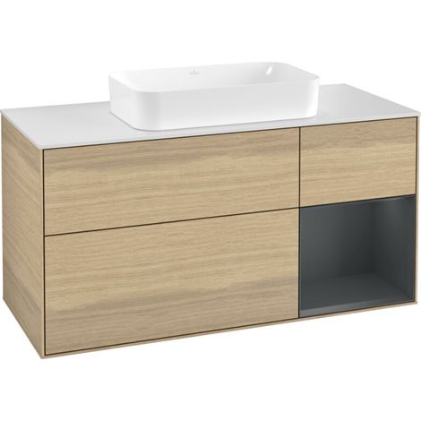 Villeroy & Boch F301HGPC Meuble sous-lavabo Finion F30