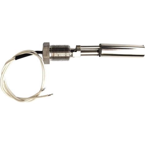 Interrupteur à flotteur en acier inoxydable monté sur le côté, capteur de niveau d'eau avec filetage G1/2, détecteur de niveau pour réservoir d'eau, pompe et alarme, 140 V/0,5 A, de -20 à 120 ° (1/5)