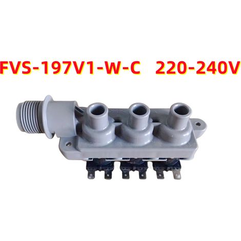 Électrovanne d'arrivée d'eau pour lave-linge FVS-197V1-WC, tambour entièrement automatique, universelle 220-240 V
