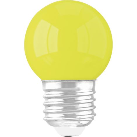 Ampoule LED décorative sphérique E27 1 W jaune 59 lm ULKE Struhm (1/2)