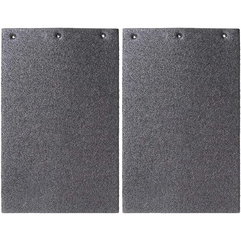 2x Plaque d'appui en Carbone pour Ponceuse 3 Trous 172x110mm 424057-1 Tapis Arrière pour Ponceuse Compatible avec Makita M9400B 9403 MT190 MT9 (1/5)
