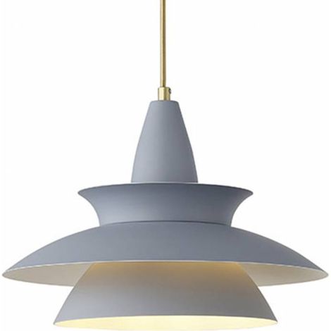 Lámpara colgante led PLUTO 12W regulable, azul, Blanco neutro, regulable
