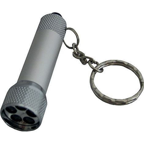 Torcia LED con Portachiavi Batterie Incluse Electraline 3PMARK 12 Pezzi
