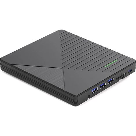 Lecteur/graveur CD/DVD externe 7 en 1 USB 3.0 Type-C, compatible Windows et Mac (1/5)
