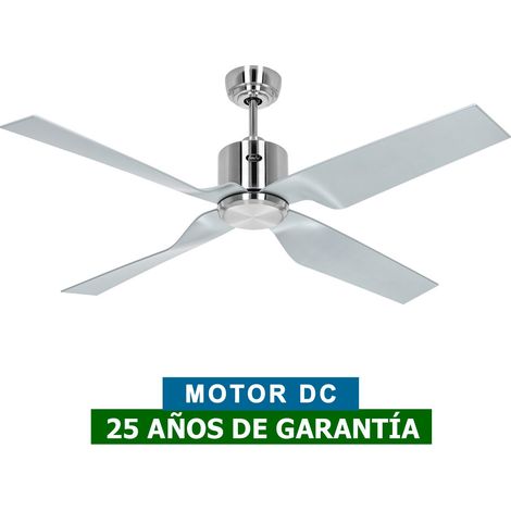 Ventilateur de plafond CasaFan 313273 ECO DYNAMIX II 132cm argenté/chromé brossé (1/5)