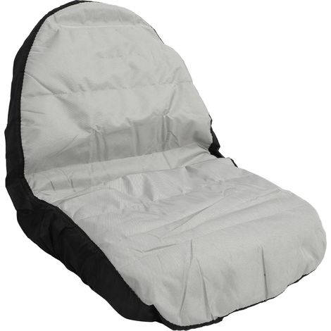 Housse de siège tracteur en toile Oxford 600D enduit PU, imperméable, universelle pour chariot élévateur, tondeuse, extérieur (1/5)
