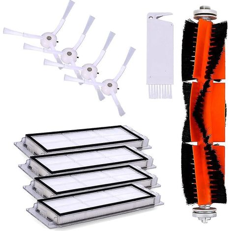 Walzenbürste, Seitenbürsten, HEPA-Filter für Roborock S50 S51 Staubsauger (1/4)