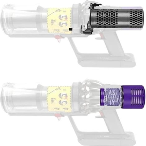 Carte mère de moteur d'aspirateur avec filtre pour aspirateurs Dyson V10 SV12 - Pièces de rechange pour moteurs électriques