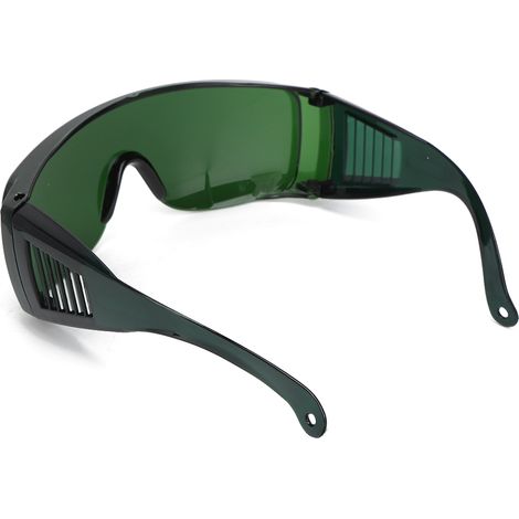 Lunettes de protection laser BACHIN, accessoire industriel, protection contre la lumière, filtre vert (1/5)