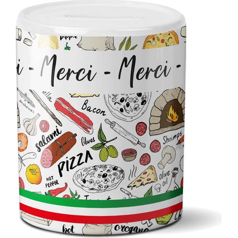 Tirelire pourboire - Tips - restaurant Pizzeria (1/5)
