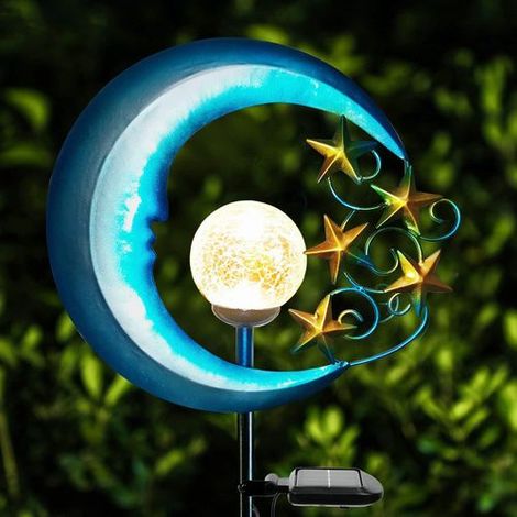 Lampes solaires lune pour extérieur - Lampes solaires pour la décoration de jardin - AquaForge (1/5)