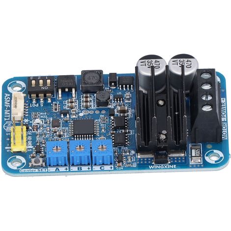 Module contrôleur servo à codage magnétique mon canal DIY, couple élevé 500Nm, 7V-24V 10A, ASMF-MT1, régulateur de moteur haute précision (1/5)