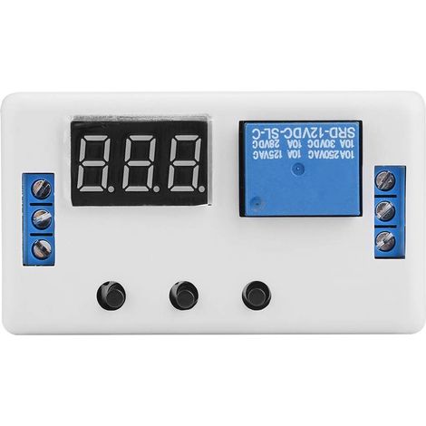 Relais temporisé DAN&DRE Heschen 12V avec affichage LED et module (1/5)