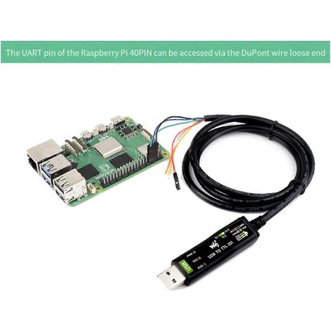 Câble module série USB vers TTL (D) FT232RNL pour Pi 5-- (1/5)
