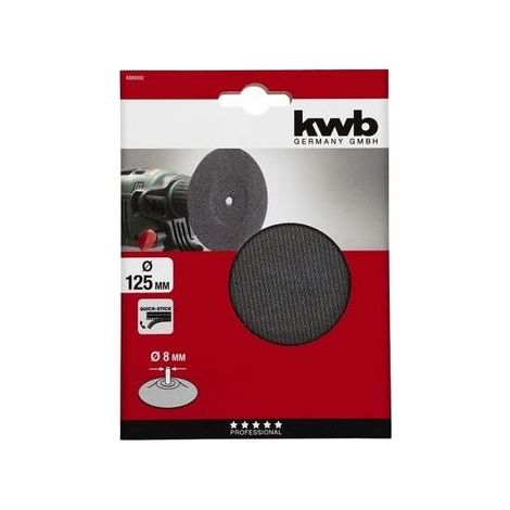 Velcro platforel para trapano 12,5 cm 488000