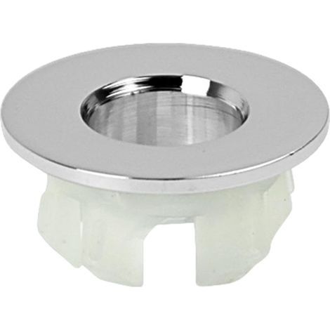1 Anneau De Trop-Plein, Acier Inoxydable, Diamètre 22-24mm, Pour Lavabo Et Baignoire (1/5)