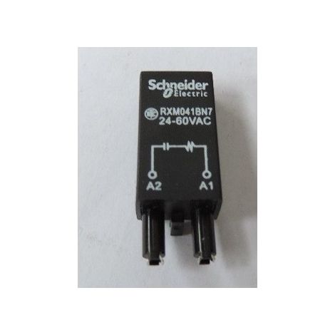 Module protection circuit RC pour RXM et RPM 24V à 60VAC Zelio Relay SCHNEIDER RXM041BN7
