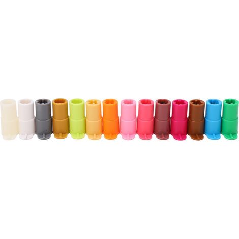 Ensemble d'adaptateurs de stylo, alignement précis, marqueur de Machine de découpe ABS pour Cricut, 28 pièces (1/5)