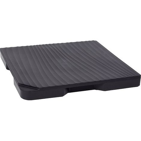 Verstellbarer Betonblock 12 kg für Sportmatte, Dunkelgrau