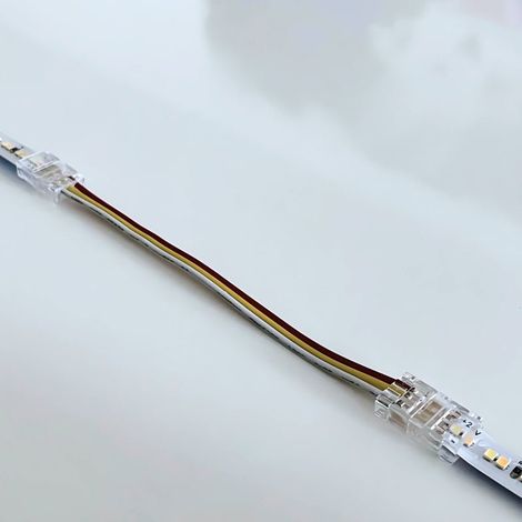 Connecteur Double pour Ruban CCT 8mm pour ruban IP20 - SILAMP (1/2)