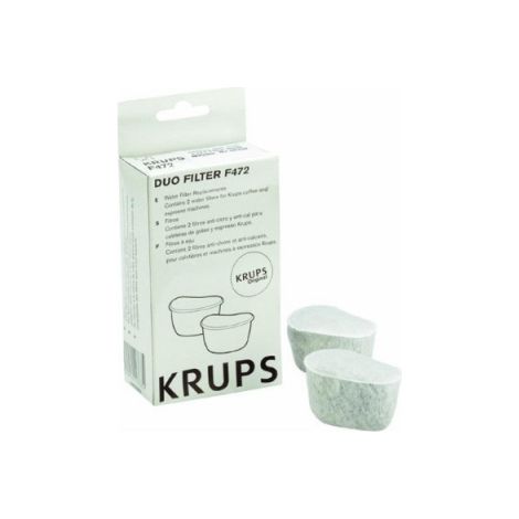 Kit von 2 Anti -Limestone -Filtern für Krups F4720057 Kaffeemaschine