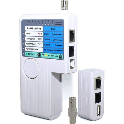 Testeur de câbles réseau RJ11 RJ45 USB BNC pour câble suivi UTP STP LAN (1/5)