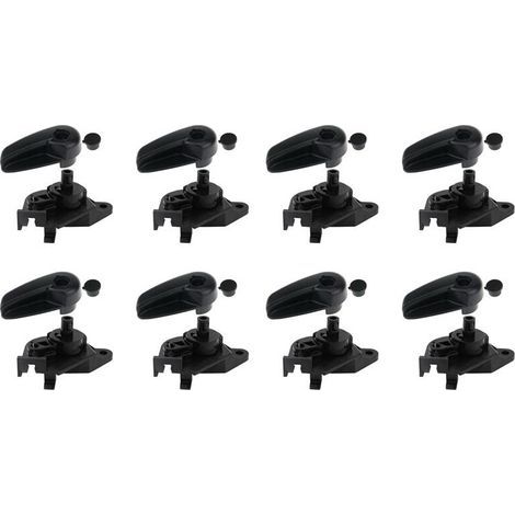 Huit tiges de poignée de déverrouillage de capot et supports de montage pour Ford Fusion/Mondeo et MKZ 2013-2016 (DS7Z-99042C74-A DS7Z-16B626-C) (1/5)