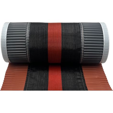 Sottocolmo Ventilato Polipropilene ed Alluminio – Rosso Mattone – 1 pezzo (1/4)