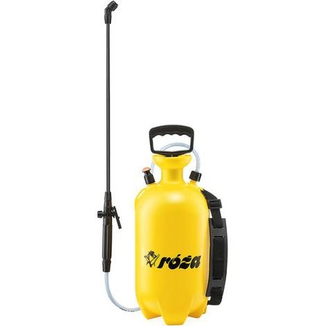 Kwazar, modelo WOK0453, Pulverizador Róza 6L Garden Hobby, ideal para jardinería doméstica, herramienta eficiente para aplicaciones de fertilizantes y pesticidas
