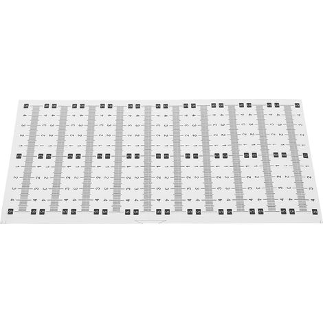 Règle graduée ABOOFAN, lot de 20, haute adhérence, plastique PVC (1/5)