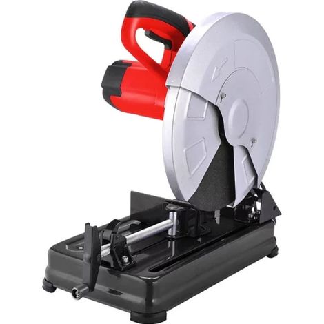Drakkar Equipement – Tronçonneuse fixe à métaux – 350 mm – Puissance 2480 W – Tension 230 V – Vitesse 3800 tr/min – Profondeur de coupe 120 mm